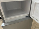 HYUNDAI（韓國(guó)現(xiàn)代） 小冰箱 冰箱小型雙開(kāi)門 迷你雙門家用宿舍租房冷藏冷凍電冰箱節(jié)能省電 58L銀【店鋪銷冠+租房必備】 曬單實(shí)拍圖