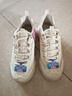 斯凱奇（Skechers）女鞋網(wǎng)面透氣輕便休閑鞋復古老爹鞋熊貓鞋896193 乳白色 35  曬單實(shí)拍圖