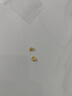 OIDSG老鳳凰黃金足金999古法金珠轉(zhuǎn)運(yùn)珠串珠散珠配珠小光珠手鏈串男女 5mm金珠0.06-0.08克 曬單實(shí)拍圖