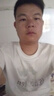 卡賓（CABBEEN）【燙鉆印花】涼感高級(jí)短袖T恤男裝2025夏季新款圓領(lǐng)上衣男 米白色12（舒適版型） S /165/46 曬單實(shí)拍圖