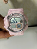 LASIKA兒童手表女孩可愛(ài)學(xué)生初中防水多功能鬧鐘夜光運動(dòng)男孩運動(dòng)考試表 淺粉紅【6-16歲+夜光防水鬧鐘】 曬單實(shí)拍圖