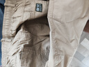 花花公子2025純棉男士休閑褲秋冬季新款加絨加厚寬松直筒中青年工裝長(cháng)褲男 2223卡其色 100%棉【春秋款】 XL 適合140-160斤體重 曬單實(shí)拍圖