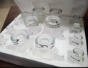 圓樂（circle joy）金邊白酒杯分酒器套裝6壺8杯酒具家用白酒壺玻璃烈二兩酒杯套裝 曬單實拍圖