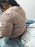 newkingdom兒童輕薄羽絨服內(nèi)膽男女童中小童寶寶學(xué)生外穿嬰兒保暖衣服 暖杏黃 90白鴨絨填充 120 建議身高110-120cm 曬單實拍圖