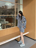 大叔家巨透氣網(wǎng)鞋面輕便增高老爹鞋女2025夏新軟底潮流不累腳超火運(yùn)動鞋 灰藍(lán)色5cm高端精品版 37 曬單實(shí)拍圖