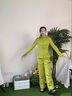 MOLY VIVI山行兩穿立裁軟殼褲女運動(dòng)褲戶(hù)外防風(fēng)防水沖鋒徒步登山褲魔力薇薇青梅綠M 曬單實(shí)拍圖