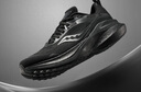 Saucony索康尼率途穩(wěn)定支撐跑鞋男跑步鞋透氣運(yùn)動(dòng)鞋男MARSHAL 黑4 44.5 曬單實(shí)拍圖