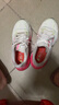 耐克穩(wěn)程女子公路專業(yè)跑步鞋夏新款官方NIKE STRUCTURE 25 IB7452 100帆白/紅杉綠/透明粉/亮深紅 37.5 曬單實拍圖