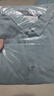 杰克·瓊斯（JACK&JONES）25年男裝長袖襯衫男垂感天絲亞麻男士襯衣商務(wù)休閑內(nèi)搭外穿刺繡 薄霧色E40 L 180 曬單實拍圖
