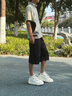 安踏PG7男板鞋運(yùn)動(dòng)休閑運(yùn)動(dòng)鞋子拼接防滑輕質(zhì)百搭經(jīng)典板鞋112538079 象牙白/微蛋白/迷迭藍(lán)-1 43 （男9.5碼） 曬單實(shí)拍圖