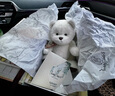 莉娜熊（TeddyTales）小熊玩偶毛絨玩具熊泰迪手作熊安撫娃娃送禮送人女生生日禮物 奶白色（明星款） 中號站姿約30cm 曬單實拍圖