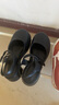 CHARLES&KEITH英倫風(fēng)一字扣厚底包頭涼鞋七夕禮物CK1-70580220 Black黑色 36 曬單實拍圖