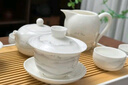 尚言坊功夫茶具整套高檔家用德化羊脂玉白瓷泡茶茶杯茶壺泡茶器全套裝 曬單實拍圖