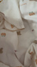 貝瑞加（Babyprints）新生兒連體衣2件裝初生男女寶寶蝴蝶衣長袖純棉護肚哈衣 小兔52 曬單實拍圖