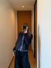 碧連天修身收腰行政夾克女定制印LOGO工作服公司單位上班行政部門外套 行政夾克（定制聯(lián)系客服） M 曬單實拍圖