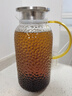 富光玻璃杯耐熱玻璃涼水壺錘紋帶把手大容量家用杯花茶杯子茶壺冷水壺 曬單實(shí)拍圖