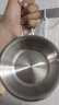 凌豐不銹鋼奶鍋一人食小煮鍋無涂層輔食鍋304不銹鋼鍋電磁爐燃氣通用 潑油鍋（無蓋） 12cm 曬單實拍圖