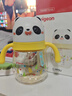 貝親（Pigeon）熊貓小月齡防嗆防漏喝水喝奶學(xué)飲杯奶瓶 300mL 7月+ 曬單實(shí)拍圖