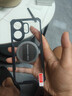 Freeson 適用vivo S30散熱手機(jī)殼保護(hù)套鏡頭全包防摔四角防撞簡約透明 金屬磁吸適配散熱器 黑色 曬單實拍圖