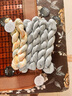 盛蓮S(chǎng)ilk 桑蠶絲Silk22 手染絹絲手工編織毛線(xiàn)春夏線(xiàn) #05晨霧（一絞50g） 一絞 曬單實(shí)拍圖