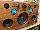 ROBERILLINE德國實木發(fā)燒級HIFI藍牙音箱家用客廳手機U盤音響高音質(zhì)重低音炮 實木花梨木音響 曬單實拍圖