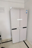 美的（Midea）首創(chuàng)45cm超薄嵌入餐邊柜家用客廳冰箱左餐右廚大容量底部散熱十字四開(kāi)門國(guó)家補(bǔ)貼BCD-427WUSGPZM 曬單實(shí)拍圖