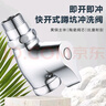 名爵（MEJUE）按壓式開關(guān)沖洗閥廁所大便池蹲便器沖水閥蹲便器沖洗閥Z-017232 曬單實(shí)拍圖