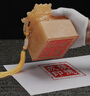 碧琉璃（biliuli）玉石大印章龍頭玉璽擺件印中式裝飾品老板辦公桌創(chuàng)意擺件定制印章 黃玉石龍頭玉璽【配禮盒證書(shū)】 印面約8厘米 約3.3斤【附印泥】 曬單實(shí)拍圖