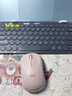 羅技（Logitech）M240無線藍(lán)牙鼠標(biāo) 辦公靜音鼠標(biāo) 人體工學(xué)鼠標(biāo) Mac ipad鼠標(biāo)筆記本家用臺(tái)式電腦 雙模連接 藍(lán)牙版 玫瑰粉 曬單實(shí)拍圖
