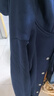 Hush Puppies【懶人系列】暇步士女裝冬新款美式休閑學院減齡加絨連帽外套 196深藍 XL 曬單實拍圖