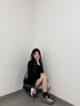 CAMILA KSENIA女鞋爆款老爹鞋女2025新款夏季百搭厚底休閑網(wǎng)面透氣運(yùn)動跑步鞋子 黑色 38 曬單實(shí)拍圖