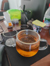 富光玻璃杯茶水分離過(guò)濾玻璃泡茶壺按壓內膽大容量冷水壺花茶水杯子 品茗杯（150ml）四只裝 曬單實(shí)拍圖