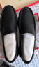 夢特嬌（MONTAGUT）男鞋2025年秋季新款休閑板鞋男套腳一腳蹬樂福鞋男士百搭皮鞋子男 曬單實拍圖