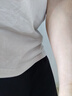 蕉內(nèi)（Bananain）王一博同款305H純棉睡衣男女士100%棉情侶家居服短袖短褲套裝夏季 【短褲款素色-男】茶灰 M 曬單實拍圖