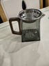 金鑲玉 玻璃公道杯 高硼硅帶不銹鋼茶濾電陶爐可用木把功夫茶具配件 山嵐木把玻璃公道杯 曬單實拍圖