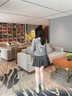 Pale memory厚底板鞋女松糕坡跟女鞋2025夏季新款透氣百搭運(yùn)動(dòng)休閑鞋 杏色 39 曬單實(shí)拍圖