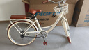 飛鴿（FLYING PIGEON）自行車成人通勤車自行車學(xué)生單車成人自行車通勤自行車女士自行車 標(biāo)配奶油米|單速|(zhì)輻條輪+禮包 24寸適合150-170cm 曬單實(shí)拍圖