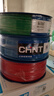 正泰（CHNT）電線電纜銅芯家用電線國(guó)標(biāo)電源線 單芯銅線電線BV4平方藍(lán)色100米 曬單實(shí)拍圖