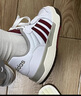 adidas「T頭鞋」BARREDA板鞋德訓鞋男女春季新款阿迪達斯輕運動   灰色/黑色/樹脂黃   38 曬單實拍圖