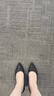 大東通勤鞋女鞋2025春季新款酒杯跟高跟套腳尖頭優(yōu)雅C0132 曬單實(shí)拍圖