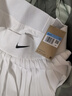 耐克（NIKE）女子短裙夏季速干褶裥網球運動半身裙不對稱百褶裙(含打底) DR6850-100 M 曬單實拍圖