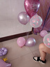 多美憶生日?qǐng)鼍安贾门⑸諝馇騼和谰叻諊b飾快樂(lè)桌飄裝扮粉色套餐 曬單實(shí)拍圖