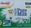 安佳（Anchor）4.4g原生高鈣高蛋白全脂純牛奶250mL*24盒新西蘭原裝進口草飼 曬單實拍圖