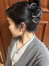 伊黛兒蝴蝶結(jié)發(fā)夾2025新款高端鯊魚夾子優(yōu)雅氣質(zhì)抓夾顯發(fā)量頭飾生日禮物 F3224蝴蝶結(jié)后腦勺發(fā)夾 曬單實拍圖