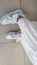 耐克（NIKE）大童鞋男女同款Court Borough 銀灰色低幫運(yùn)動(dòng)休閑鞋 青少年板鞋 DV5456-127 36.5 曬單實(shí)拍圖