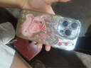 杜梵納 羽紗Happy小飛象適用蘋果16手機(jī)殼新款iPhone16閃粉帶鏡頭膜16promax防摔15硅膠保護(hù)套14高級(jí)感13 閃鉆鏡頭-[小飛象羽毛銀] iPhone 14 Pro 曬單實(shí)拍圖