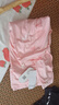 芬騰睡衣女【100%純棉 帶胸墊】2025夏季新款圓領(lǐng)花卉外穿家居服套裝 淺藍(lán) XL 曬單實(shí)拍圖