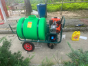村舍 推車式手推打藥機(jī)160升300升電動汽油柴油高壓農(nóng)用汽油噴霧物業(yè) 柴油電啟動160升+30米管+1把噴槍 曬單實拍圖