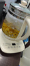 九陽(yáng)（Joyoung）0膠水養(yǎng)生壺 1.5L煮茶器 玻璃花茶壺 316不銹鋼燒水壺電熱水壺 WY301 曬單實(shí)拍圖