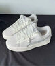 彪馬（PUMA）【面包鞋】馬卡龍復古厚底休閑板鞋新款女子SUEDE 401250 灰色-白色-01 39 曬單實拍圖